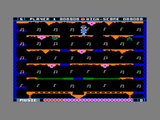 Jet-Boot Jack screenshot 2 for Amstrad CPC